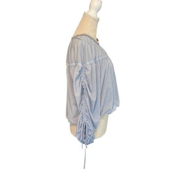 Free People Movement Sun Blissed Pullover Ruched Workout Top Size medium - Picture 7 of 14